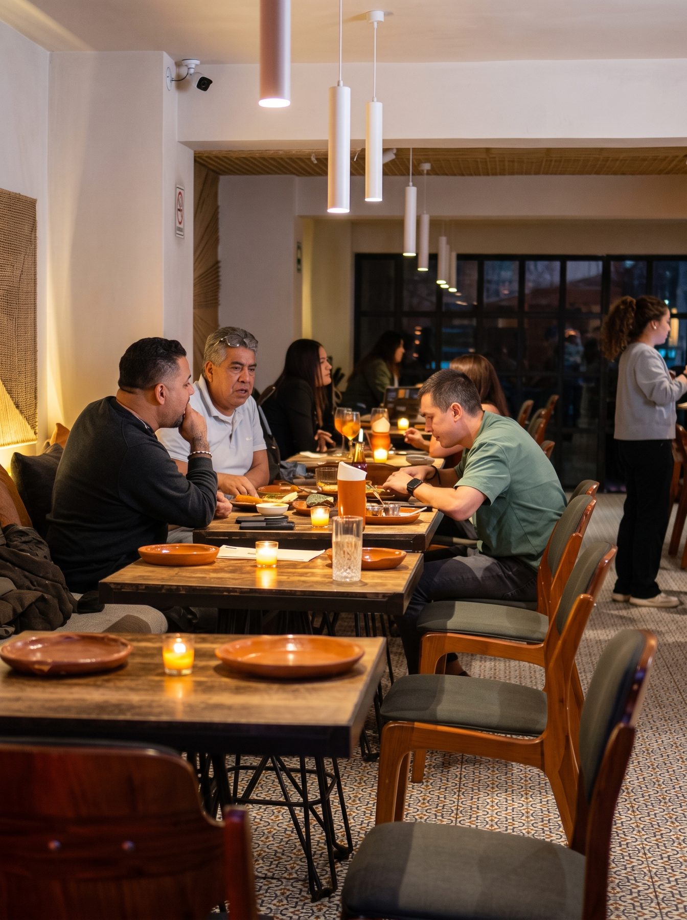 Salón principal de Mexa a plena capacidad